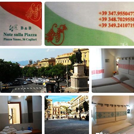 칼리아리 Note Sulla Piazza B&B 외부 사진